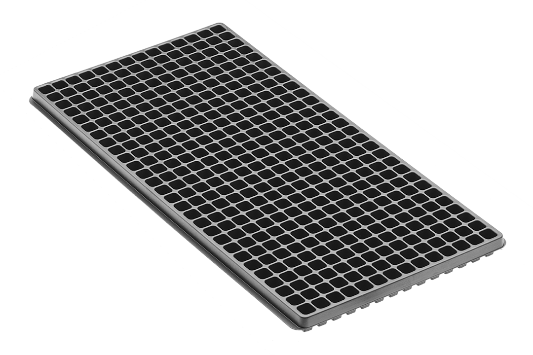 One inch deep plug and propagation tray.