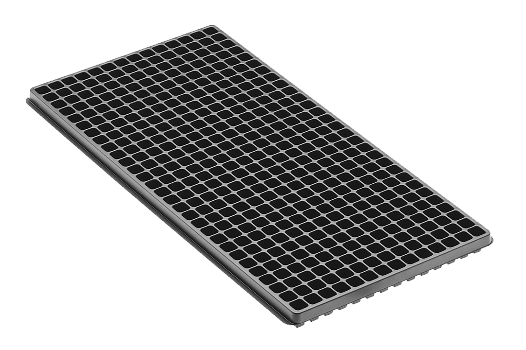 One inch plug and propagation tray.