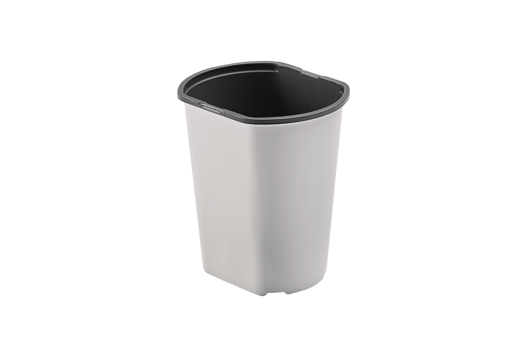 Tall, six inch pot with spot for a tag.