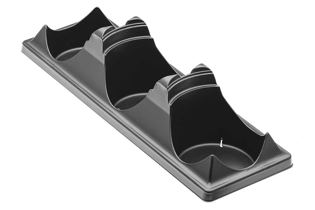 3 pot shuttle tray.